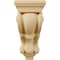 Ekena Millwork 4 1/2"W x 5"D x 10"H Medium Traditional Wood Corbel, Alder CORW05X05X10TRAL - alternate 3